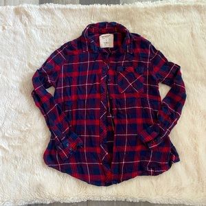 Cute/Vibrant Flannel💙❤️